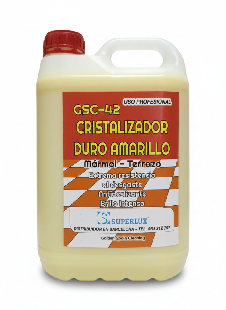 GSC-42 Cristalizador Duro amarillo 5 Litro