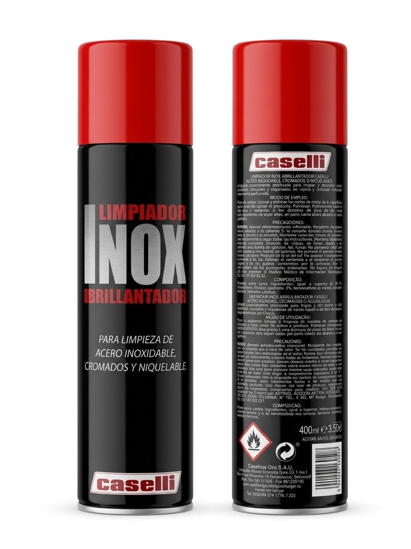 Limpiador INOX Abrillantador- limpieza de acero inoxidable
