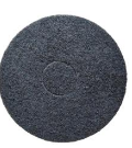 Pad de fibra Negro 40 cm